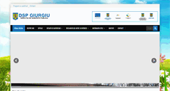 Desktop Screenshot of dspgiurgiu.ro