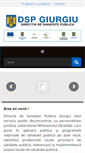Mobile Screenshot of dspgiurgiu.ro