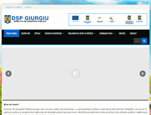 Tablet Screenshot of dspgiurgiu.ro